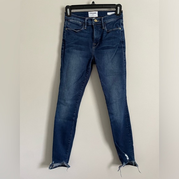 Frame Denim Denim - Frame Denim Le High Skinny Step Hem Jeans